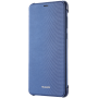 Etui folio Huawei bleu pour P Smart