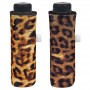 Manual folding leopard print umbrella assorted 51cm