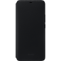 Etui folio Huawei HW51992636 noir pour Mate 20 Pro