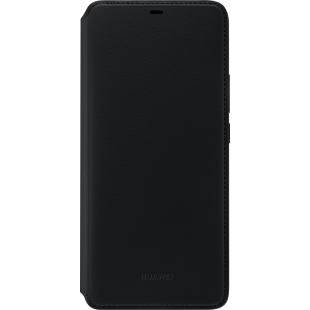 Etui folio Huawei HW51992636 noir pour Mate 20 Pro
