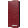 Etui folio rouge avec coque magnétique pour Doro 8035