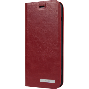 Etui folio rouge avec coque magnétique pour Doro 8035