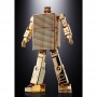 The Golden Warrior Soul of Chogokin 50th Anniversary GX-32SP Gold Lightan figure 13cm