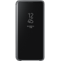 Etui à rabat Clear View Cover Samsung EF-ZG960CB noir pour Galaxy S9 G960