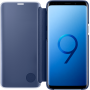 Etui à rabat Clear View Cover Samsung EF-ZG960CL bleu pour Galaxy S9 G960