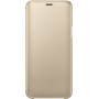 Etui à rabat Samsung EF-WJ600CF doré pour Galaxy J6 J600 2018