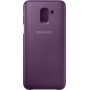 Etui à rabat Samsung EF-WJ600CE violet pour Galaxy J6 J600 2018