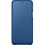 Etui à rabat Samsung EF-WA605CL bleu pour Galaxy A6+ A605 2018
