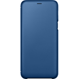 Etui à rabat Samsung EF-WA605CL bleu pour Galaxy A6+ A605 2018