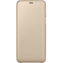 Etui à rabat Samsung EF-WA605CF doré pour Galaxy A6+ A605 2018