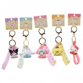 Hello Kitty donut assorted keychain