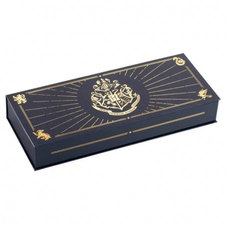 Harry Potter Hogwarts pen + inkwell case