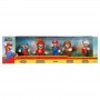 Super Mario Bros blister 5 figures 6cm