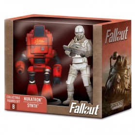 Fallout Nukatron &38 Synth set 2 figures 7cm