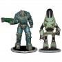 Fallout X01 &38 Protectron set 2 figures 7cm