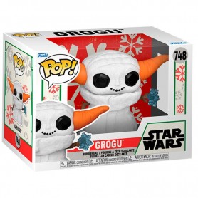 POP figure Star Wars Grogu Snowman