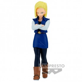 Dragon Ball Z Android 18 Solid Edge Work figure 17cm