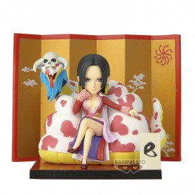 One Piece World Collectable Special Boa Hancock &38 Salome figure 6cm