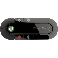 Kit mains-libres Bluetooth stéréo Supertooth Buddy noir