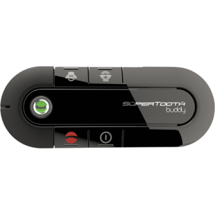 Kit mains-libres Bluetooth stéréo Supertooth Buddy noir