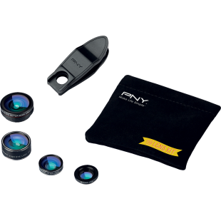 Lens Kit 4 en 1 noir PNY 