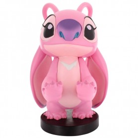 Disney Stitch Angel figure clamping bracket Cable guy 21cm
