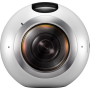 Caméra Samsung Gear 360° blanche