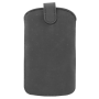 Pouch universel vertical noir avec étoiles embossées