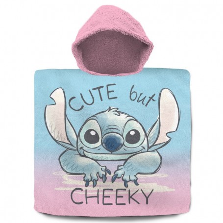 Disney Stitch cotton poncho towel