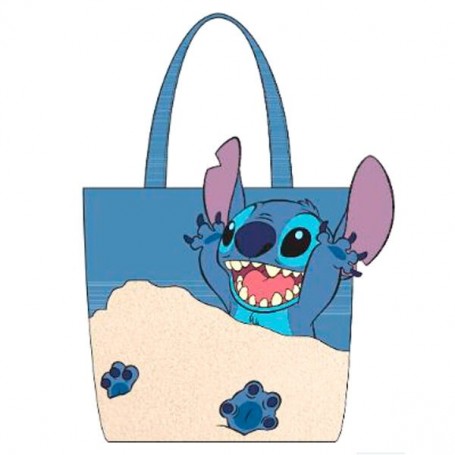 Disney Lilo &38 Stitch Beach Day Stitch tote bag