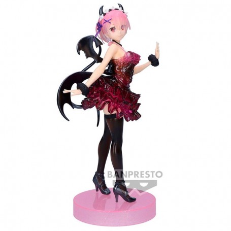 Re:Zero Starting Life in Another World Ram Clear &38 Dressy figure 22cm