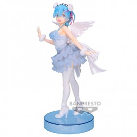 Re:Zero Starting Life in Another World Rem Clear &38 Dressy figure 22cm