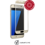 Protège-écran en verre trempé Force Glass contour doré pour Samsung Galaxy S7