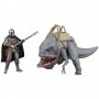 Star Wars The Mandalorian - Blurrg & Mandalorian set 2 figures 9,5cm