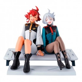 Gundam Suletta & Mercury & Miorine The Witch From Mercury Ichibansho figure 9cm