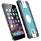 Protège-écran verre trempé Force Glass anti-bleu pour iPhone 7/8 et kit de pose