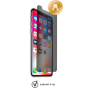 Protège-écran en verre trempé Force Glass fumé pour iPhone X/XS avec kit de pose