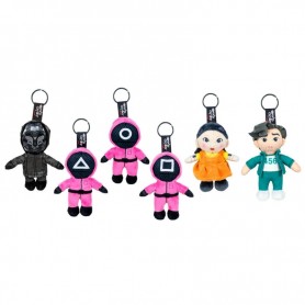 The Squid Game keychain plush 12cm