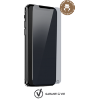 Protège-écran en verre trempé Force Glass fumé pour iPhone XS Max et kit de pose