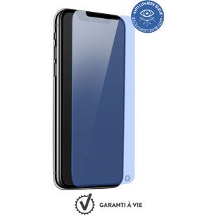 Protège-écran en verre trempé Force Glass anti-bleu pour iPhone XS Max