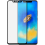 Protège-écran en verre trempé 3D avec contour noir pour Huawei Mate 20 Pro