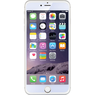 Protège-écran en verre trempé avec filtre anti-lumière bleu Qdos pour iPhone 6