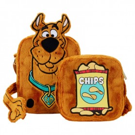 Loungefly Scooby-Doo Snacks plush shoulder bag + coin bag