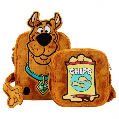 Loungefly Scooby-Doo Snacks plush shoulder bag + coin bag