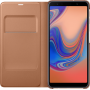 Etui à rabat Samsung EF-WA750PF cuivré pour Galaxy A7 A750 2018
