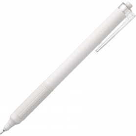 TOMBOW Stylo bille rtractable \"MONO graph Lite\", blanc