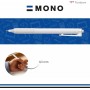 TOMBOW Stylo bille rtractable \"MONO graph Lite\", blanc