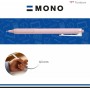 TOMBOW Stylo bille rtractable \"MONO graph Lite\", rose