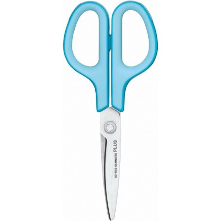 PLUS JAPAN Ciseaux universels FITCUT CURVE, 175 mm, bleu
