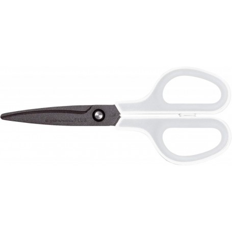 PLUS JAPAN Ciseaux universels FITCUT CURVE Fluor, gris/blanc